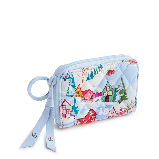 Outlet Small Zip-Around Wallet - Holiday Houses - Image 1