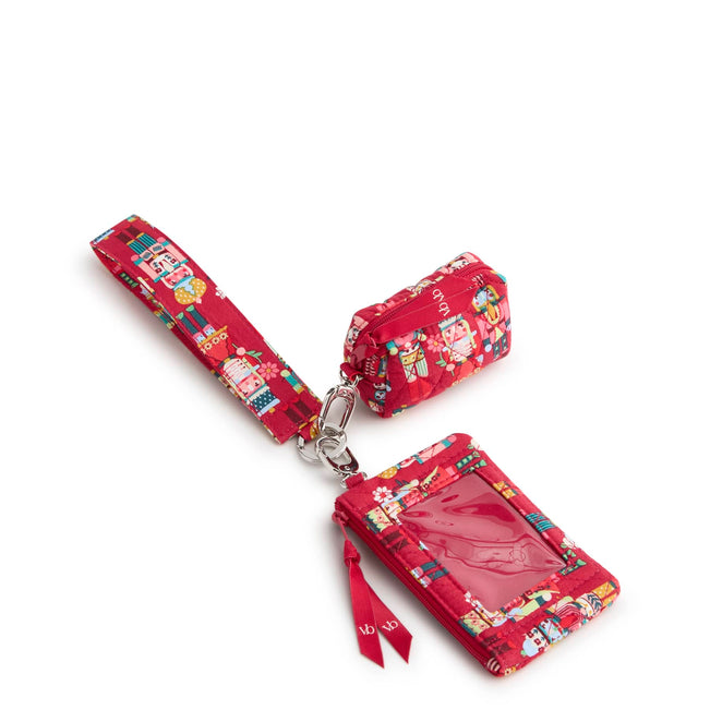 Outlet Essential Dual Pouch Wide Wristlet - Nutcrackers - Image 2