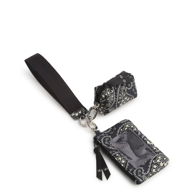 Outlet Essential Dual Pouch Wide Wristlet - Circular Paisley - Image 2