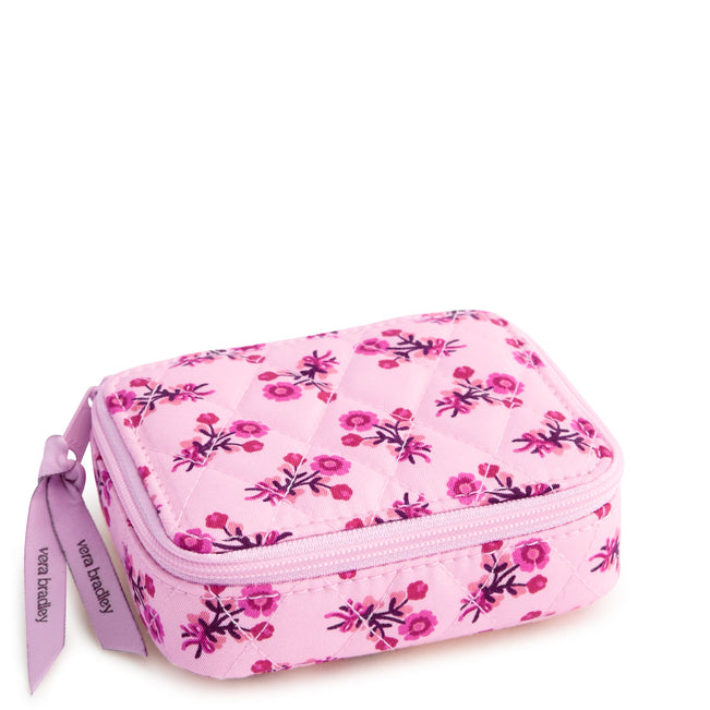 Travel Pill Case - Melissa Ditsy Pink - Image 1