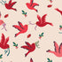 Outlet Essential Oversized Throw Blanket - Redbirds Cottage Cream - Swatch Image