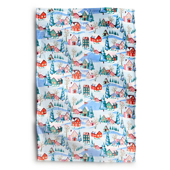 Outlet Essential Throw Blanket - Holiday Houses - Image 1
