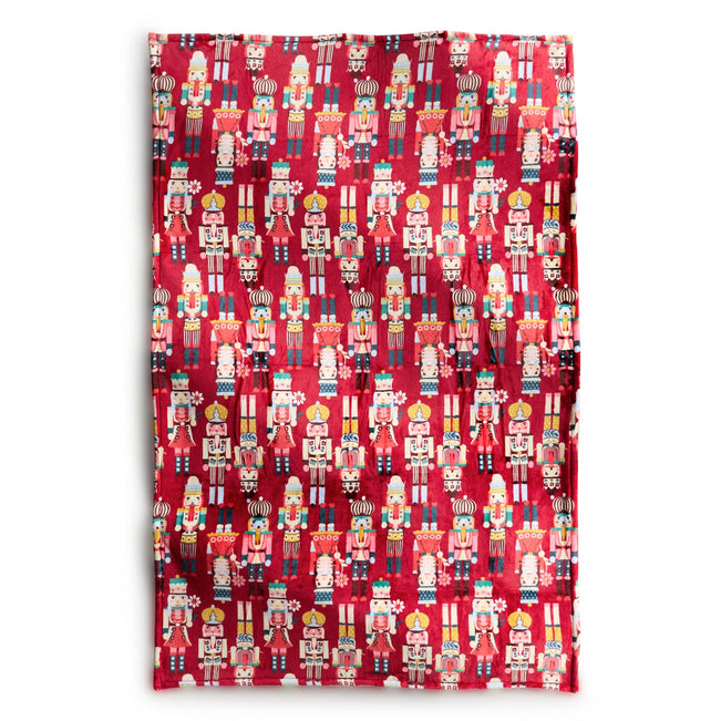 Outlet Essential Throw Blanket - Nutcrackers - Image 1