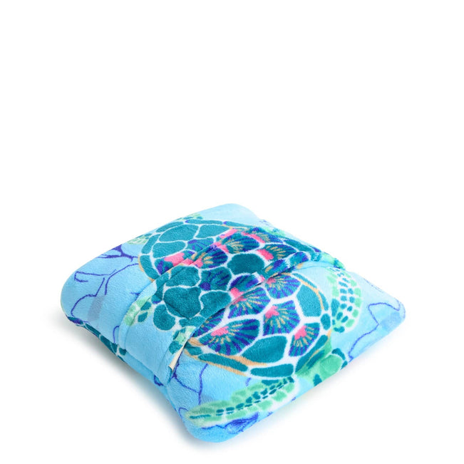 Outlet Fleece Travel Blanket - Sea Turtles and Coral - Image 2