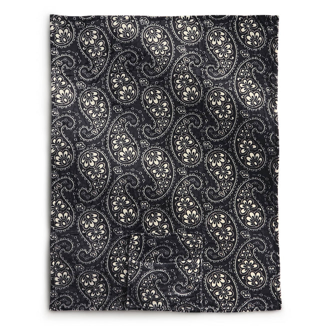 Outlet Fleece Travel Blanket - Circular Paisley - Image 1
