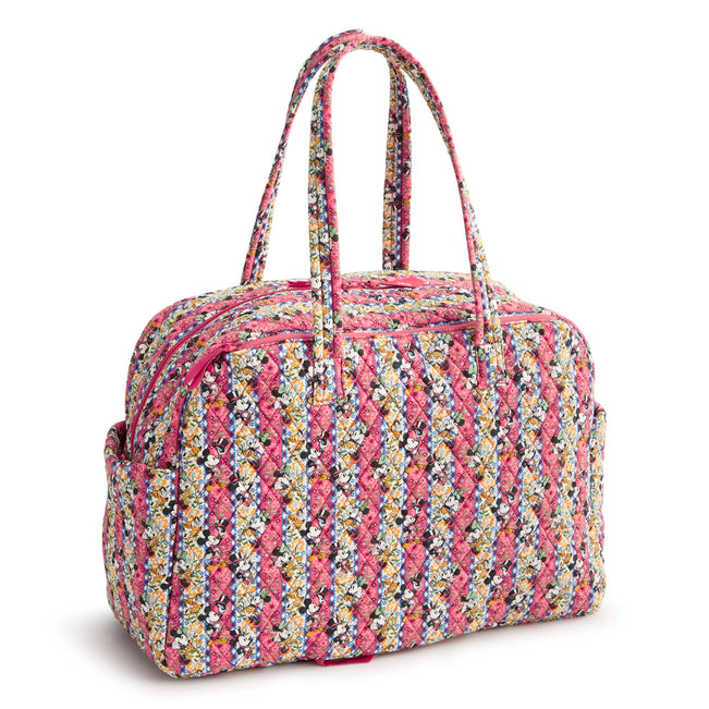 Disney Outlet Large Weekender Travel Bag - Mickey & Friends Circus Floral - Image 4