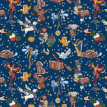Harry Potter™ Outlet Essential Hanging Travel Organizer - Friends at Hogwarts Ditsy Navy - Image 3