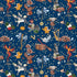 Harry Potter™ Outlet Essential Hanging Travel Organizer - Friends at Hogwarts Ditsy Navy - Swatch Image