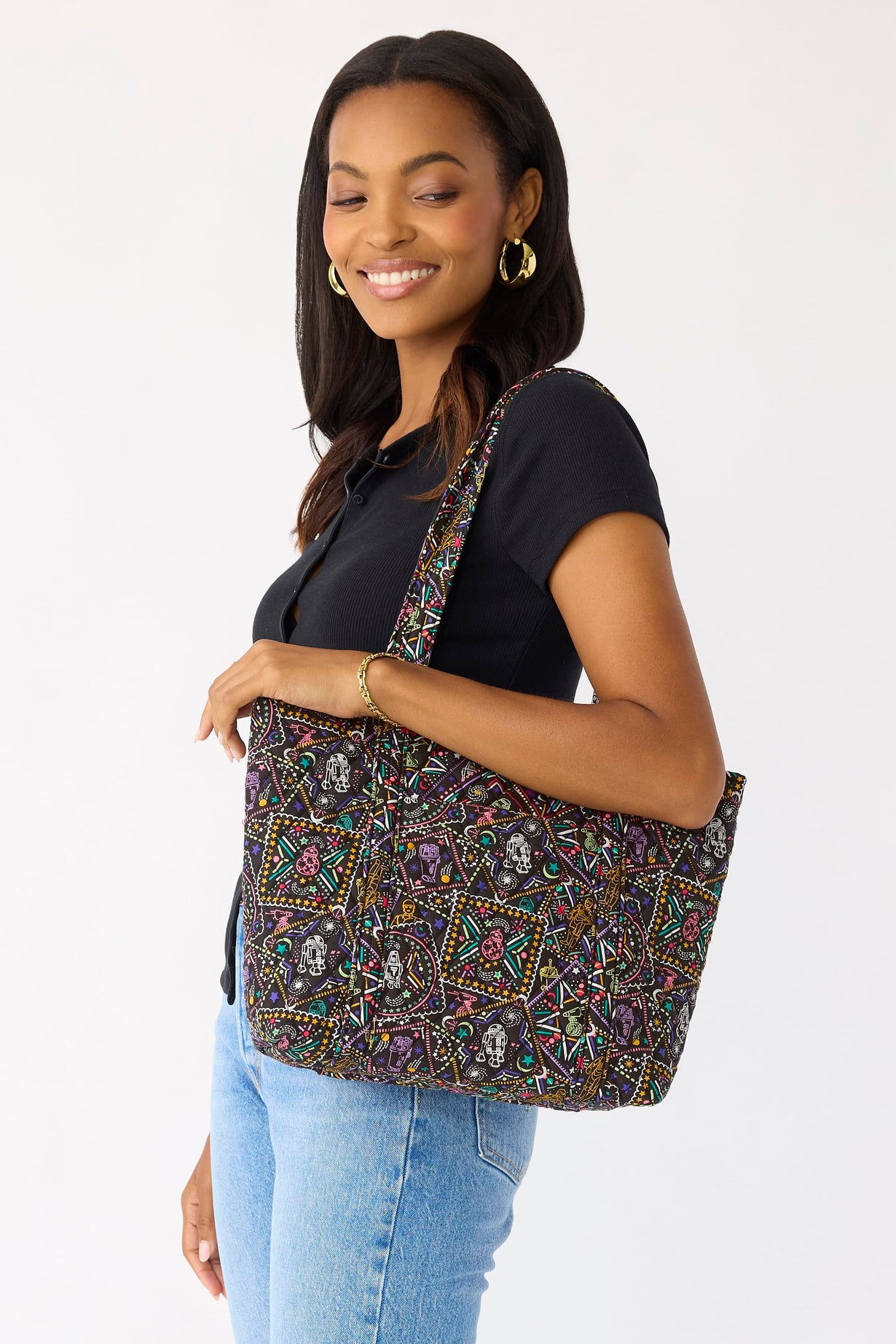 Vera　sold out Star Wars Small Vera Tote - Cotton | Vera Bradley – Vera Bradley