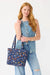 Harry Potter™ Outlet Small Vera Tote - Friends at Hogwarts Ditsy Navy - Image 2