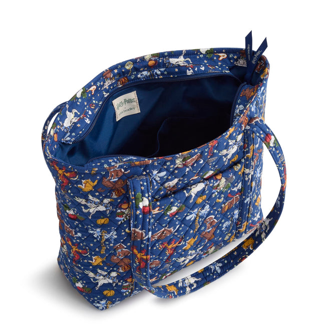 Harry Potter™ Outlet Small Vera Tote - Friends at Hogwarts Ditsy Navy - Image 4