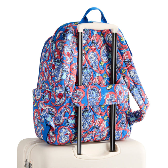 Disney Outlet Essential Large Backpack - Stitch Monstera Paisley - Image 5