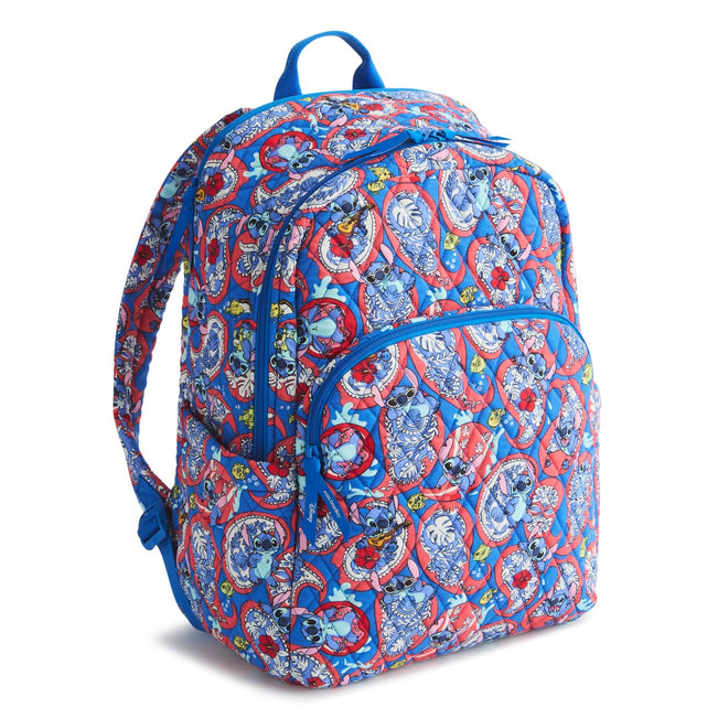 Disney Outlet Essential Large Backpack - Stitch Monstera Paisley - Image 1