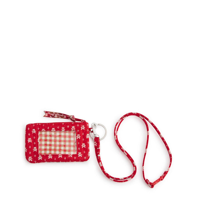 Zip ID Pouch w/Breakaway Lanyard - Beary Ditsy - Image 1