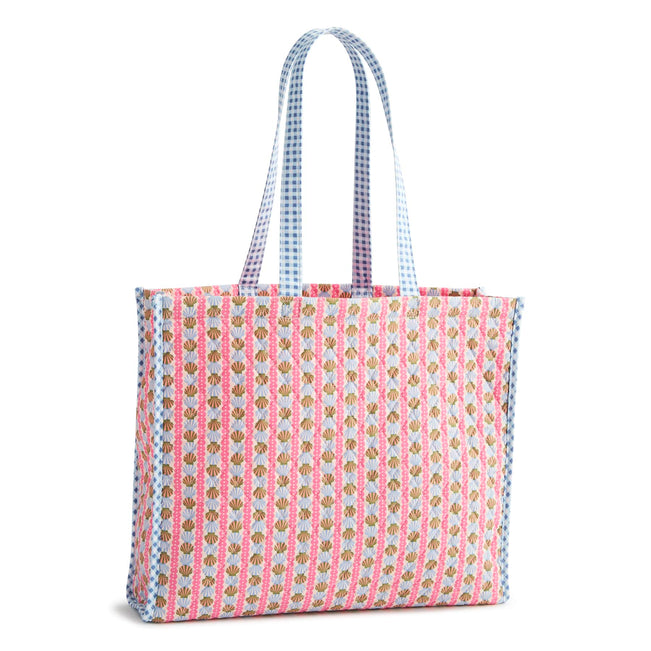 Branning Tote - Cottage Shells Stripe - Image 1