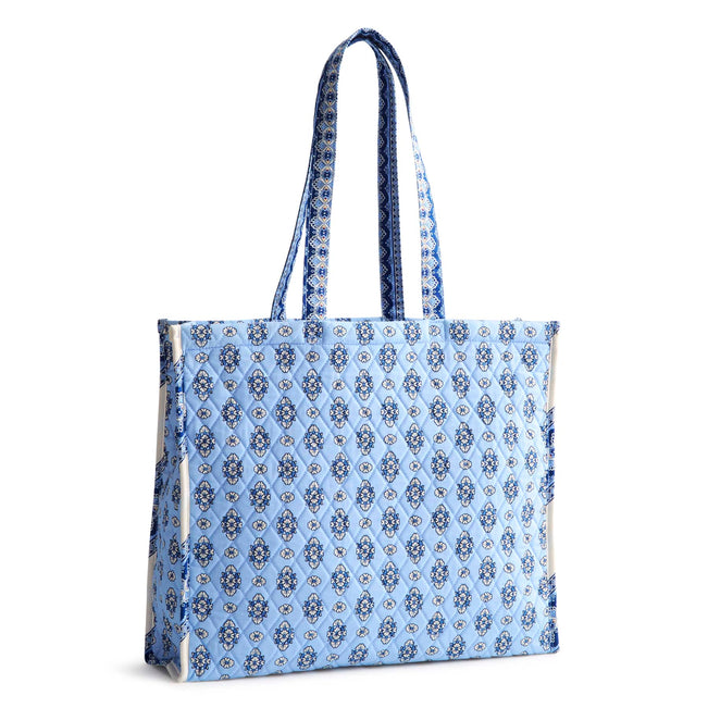 Branning Tote - Cambridge Blues Ditsy - Image 1