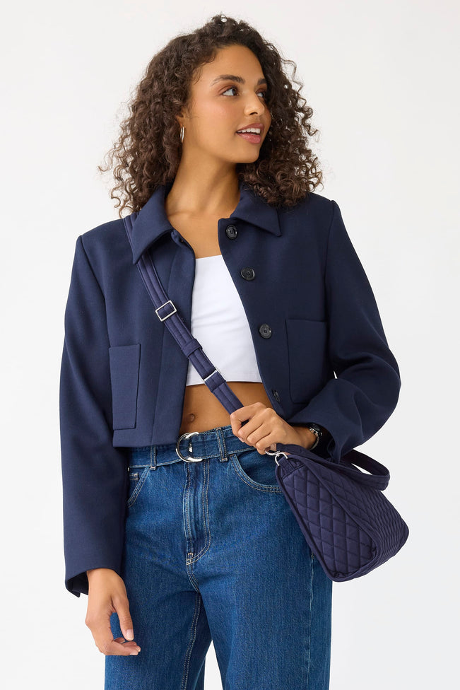 Outlet Large Frannie - Peacoat - Image 2