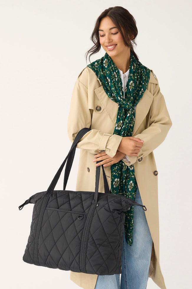 Outlet Travel Scarf - Mistletoe Lattice - Image 2