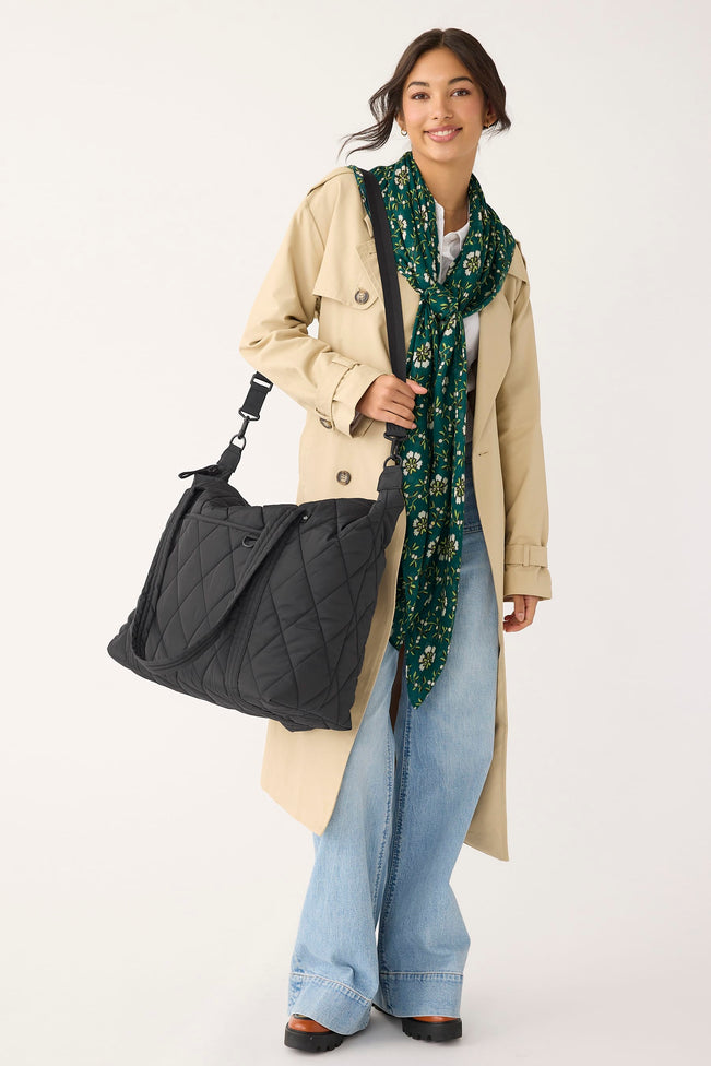 Outlet Travel Scarf - Mistletoe Lattice - Image 3