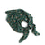 Outlet Travel Scarf - Mistletoe Lattice - Image 4