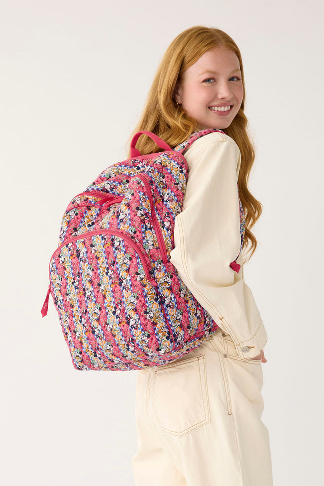 Disney Outlet Essential Large Backpack - Mickey & Friends Circus Floral - Image 2