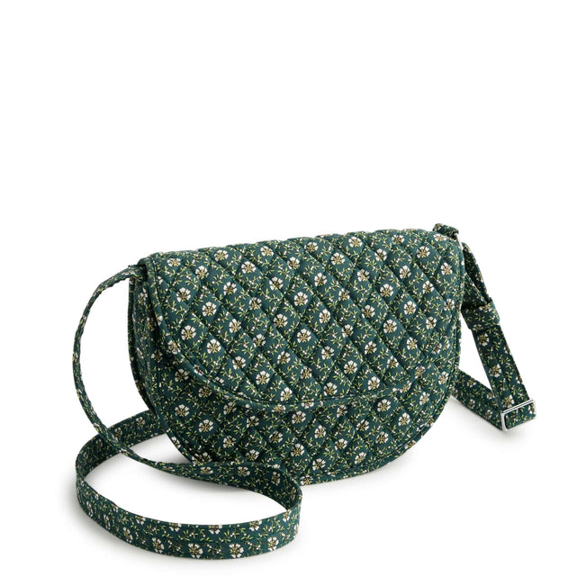 Outlet Saddle Crossbody - Mistletoe Lattice - Image 1