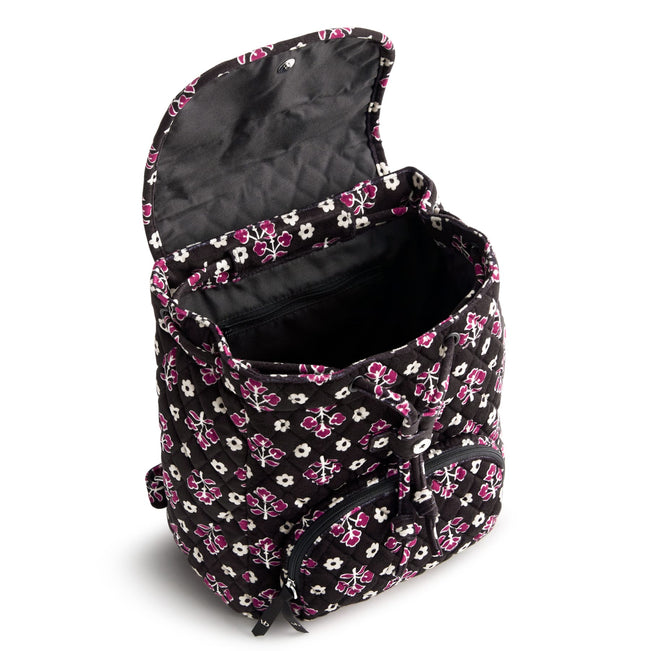 Outlet Drawstring Backpack - Clustered Ditsy Moonless Night - Image 4