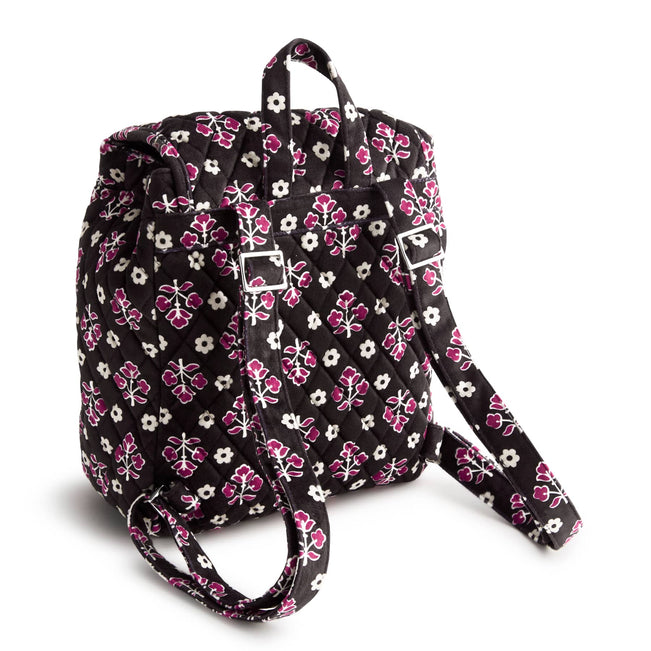 Outlet Drawstring Backpack - Clustered Ditsy Moonless Night - Image 3
