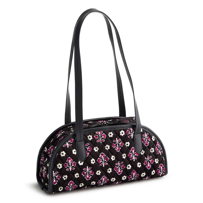 Outlet Bowler Satchel - Clustered Ditsy Moonless Night - Image 3