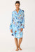 Disney Outlet Fleece Robe - Frozen Snowflakes Ice Water / Small - Medium - Image 2