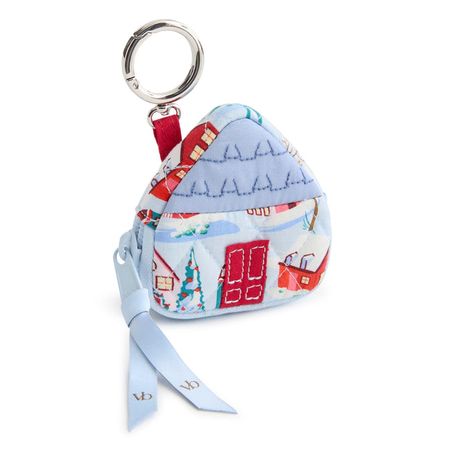 Outlet Winter Village Bag Charm - Holiday Houses - Image 1