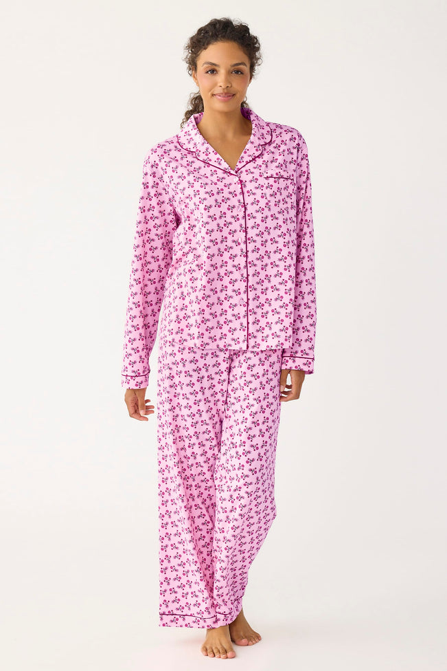 Long-Sleeved Shirt & Pants PJ Set - Melissa Ditsy Pink / XXLarge - Image 2