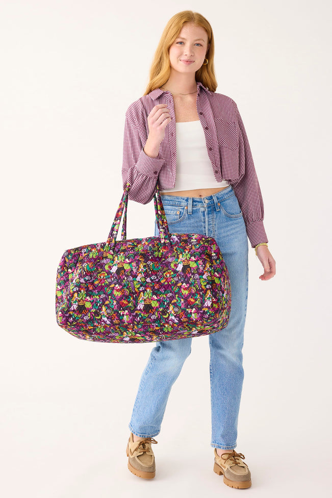 Disney Outlet Large Travel Duffel - Hocus Pocus Blooms and Brooms - Image 2