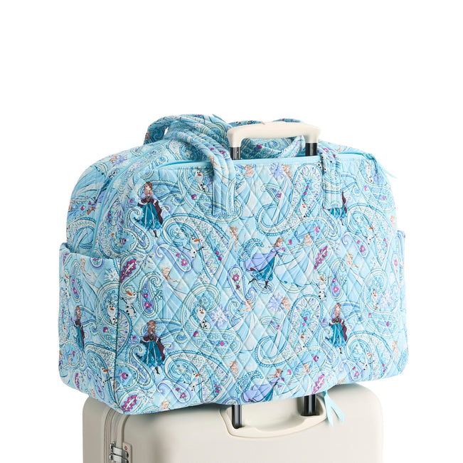 Disney Outlet Large Weekender Travel Bag - Frozen Paisley - Image 6
