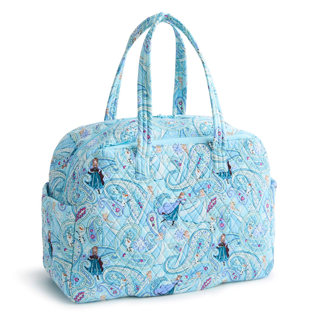 Disney Outlet Large Weekender Travel Bag - Frozen Paisley - Image 4