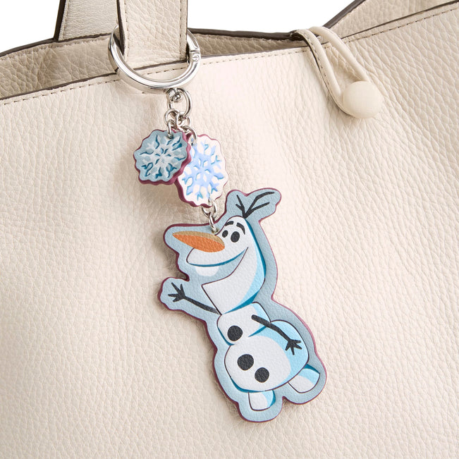Disney Outlet Frozen Bag Charm - Frozen Snowflakes Winter Sky - Image 2
