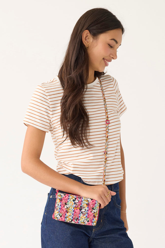 Disney Outlet 3-in-1 Crossbody - Mickey & Friends Circus Floral - Image 2