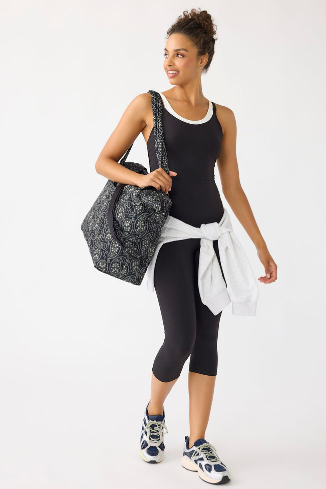 Outlet Travel Tote - Circular Paisley - Image 3