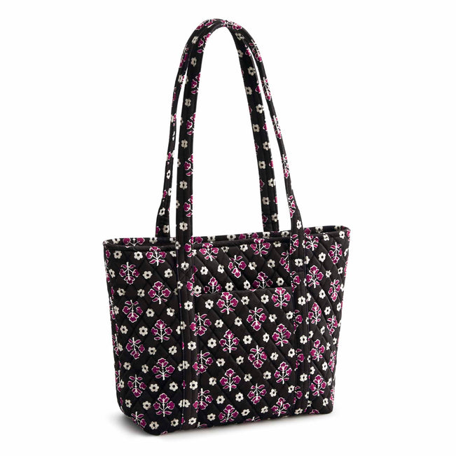 Outlet Small Vera Tote - Clustered Ditsy Moonless Night - Image 1
