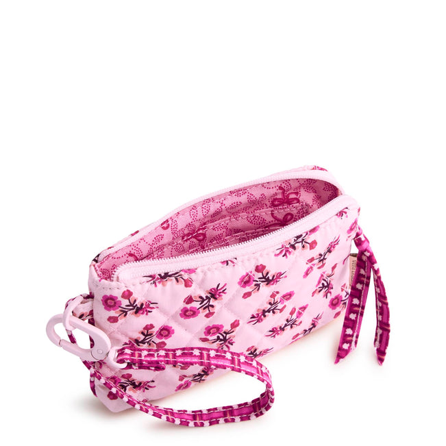 Clip & Zip Wristlet - Melissa Ditsy Pink - Image 3