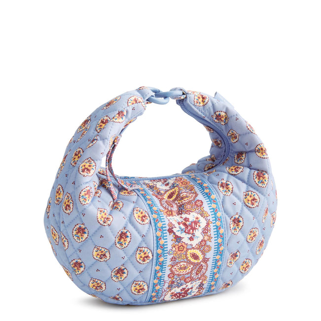 Clara Convertible Shoulder Bag - Blue Leaf - Image 3
