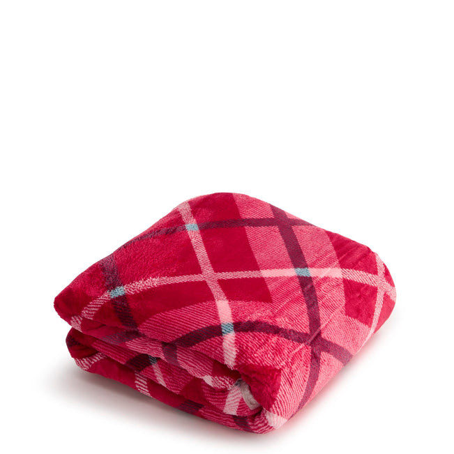 Outlet Cozy Life Throw Blanket - Plaid Jester Red - Image 2