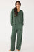 Outlet Long-Sleeved Shirt & Pants PJ Set - Mistletoe Lattice / Small - Image 2