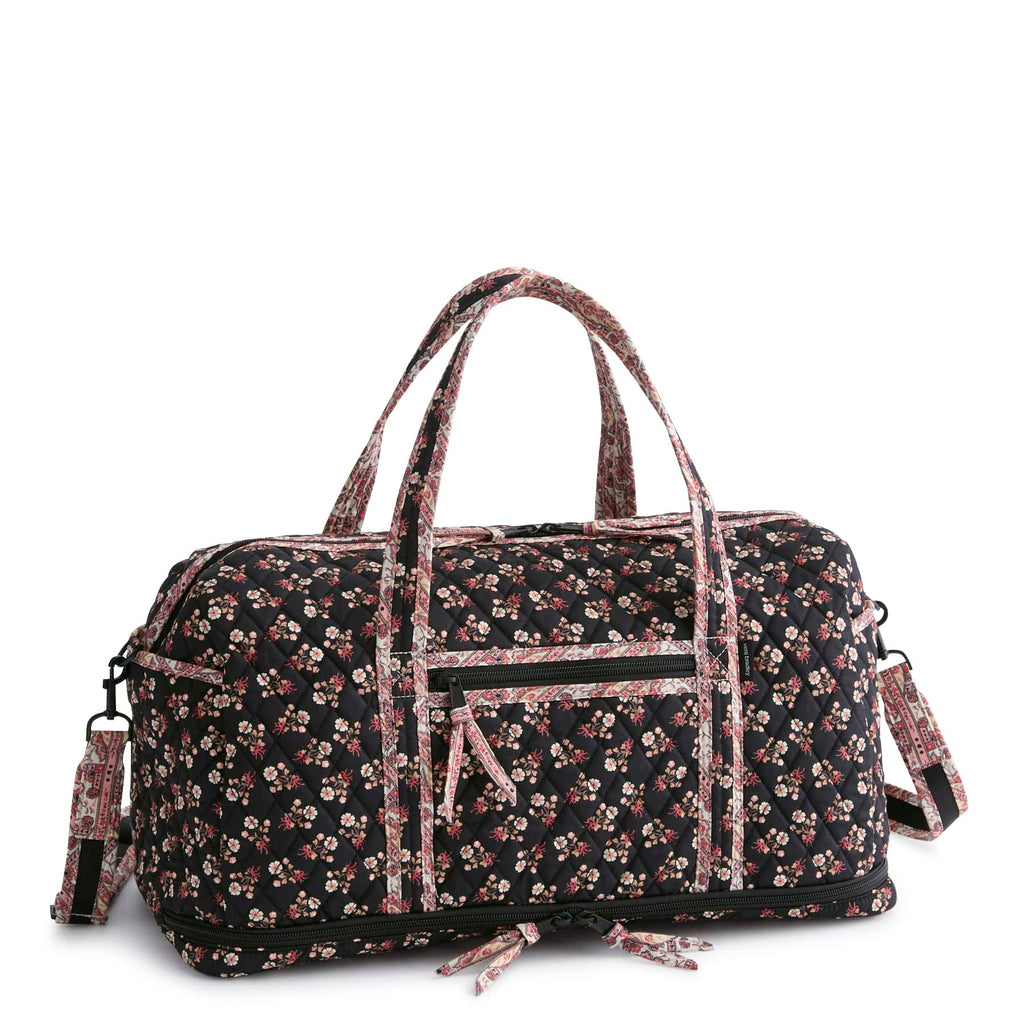 Hollyhill Duffel - Cotton | Vera Bradley – Vera Bradley Outlet Store