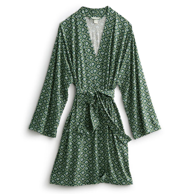 Outlet Essential Knit Robe - Mistletoe Lattice / XX Large - XXX Large - Image 1
