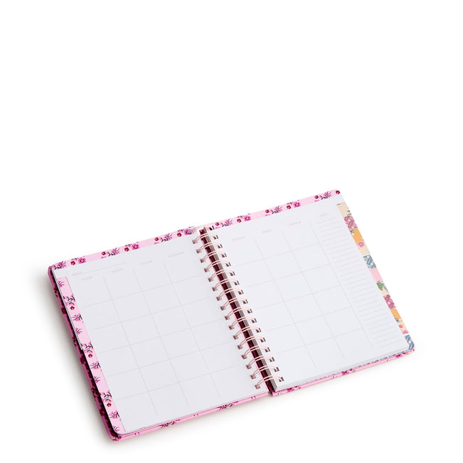 12 Month Undated Large Planner - Melissa Ditsy Pink - Image 5