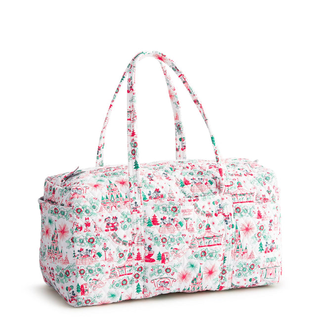 Disney Hallmark Holiday Ever After Large Original Duffel - Holiday Ever After Floral - Image 1