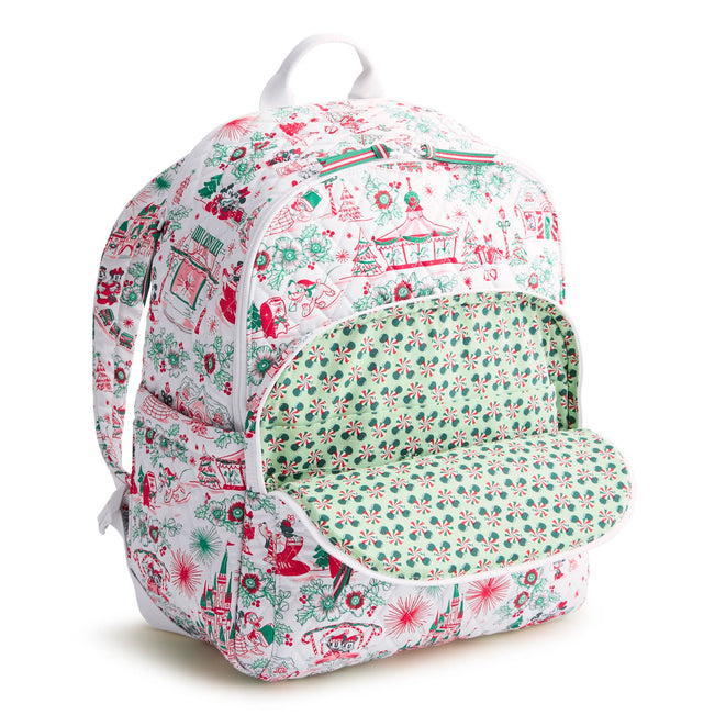 Disney Hallmark Holiday Ever After Bancroft Backpack - Holiday Ever After Floral - Image 5