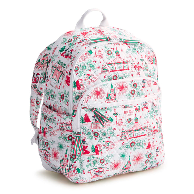 Disney Hallmark Holiday Ever After Bancroft Backpack - Holiday Ever After Floral - Image 1