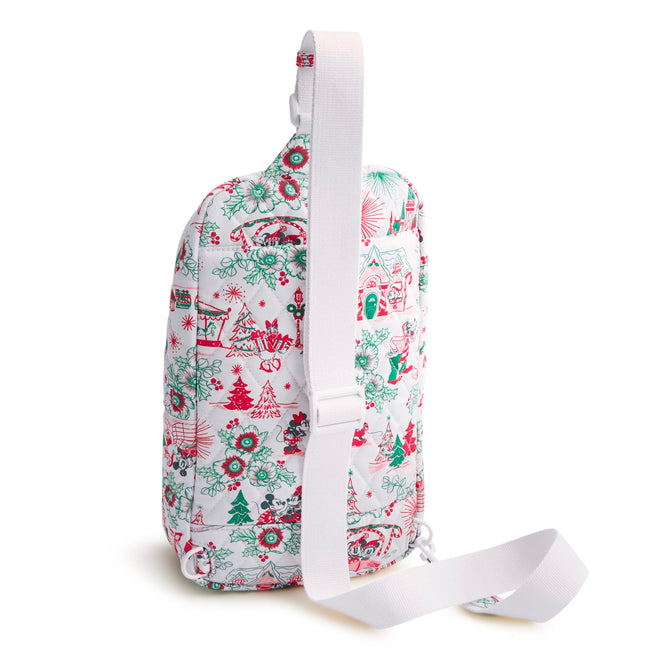 Disney Hallmark Holiday Ever After Lorman Sling Backpack - Holiday Ever After Floral - Image 3